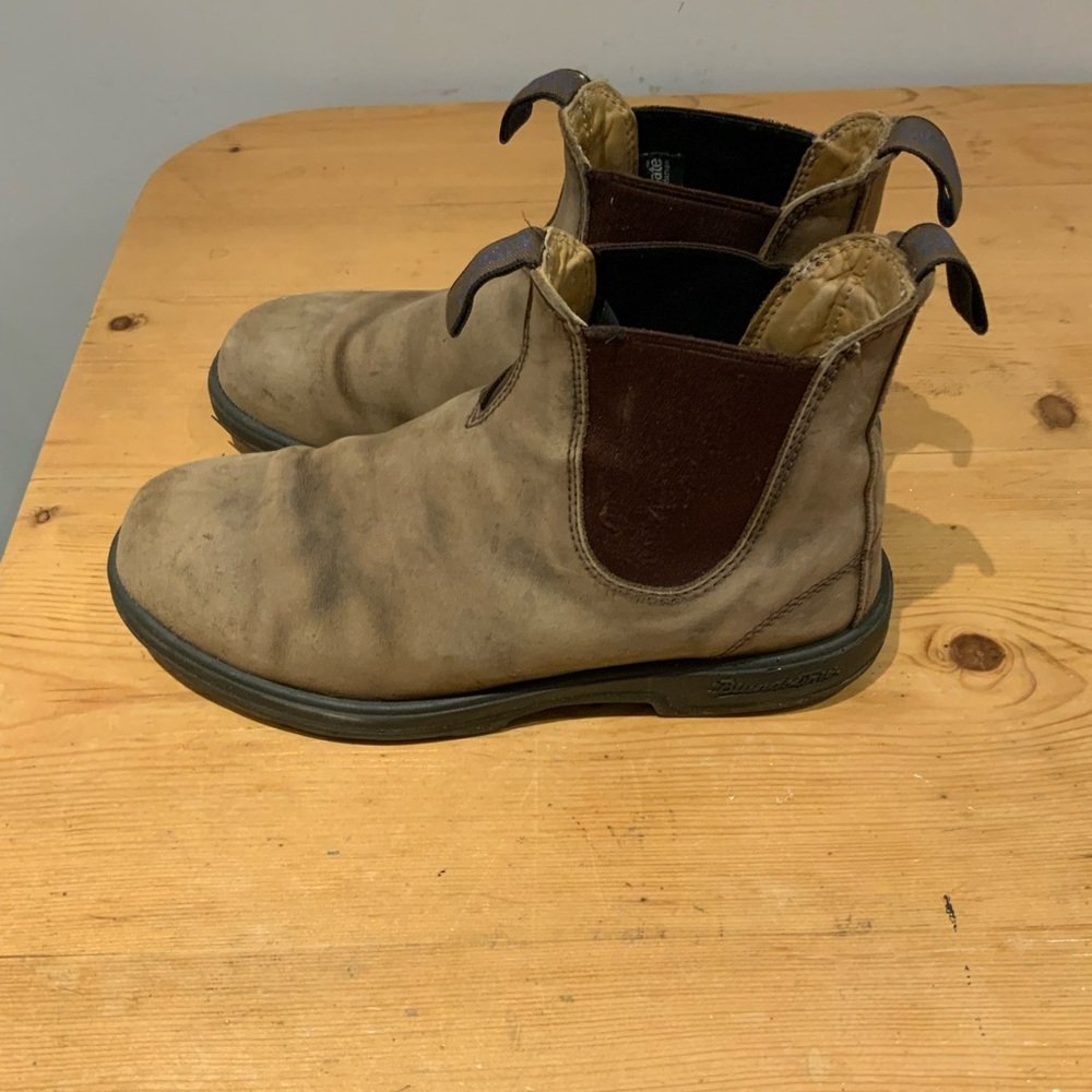 Blundstone Brown Leather Chukka Chelsea Boots Size 9 (Blundstone Auz size 8.5) - Picture 3 of 10